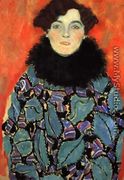 Portrait Of Johanna Staude (unfinished) - Gustav Klimt