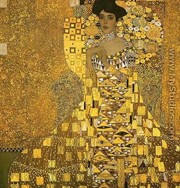 Portrait Of Adele Bloch Bauer I - Gustav Klimt