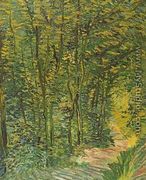 Path In The Woods - Vincent Van Gogh