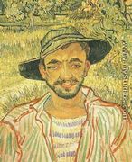 Portrait Of A Young Peasant - Vincent Van Gogh