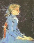 Portrait Of Adeline Ravoux III - Vincent Van Gogh