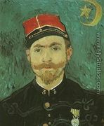 Portrait Of Milliet Second Lieutenant Of The Zouaves - Vincent Van Gogh