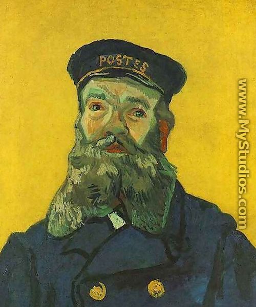 Portrait Of The Postman Joseph Roulin III - Vincent Van Gogh