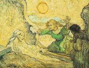 The Raising Of Lazarus (after Rembrandt) - Vincent Van Gogh