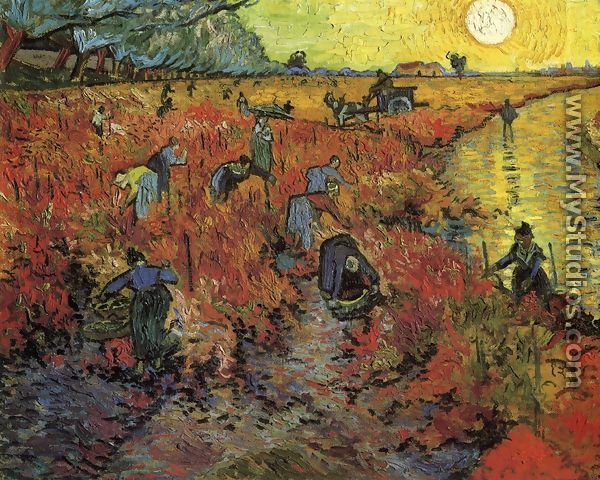 The Red Vineyard - Vincent Van Gogh