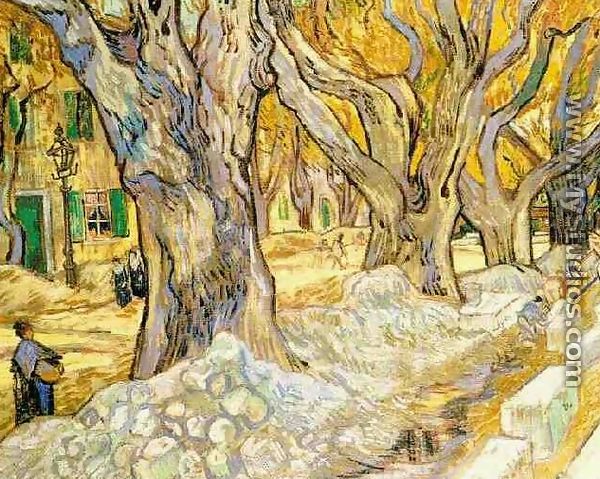 The Road Menders - Vincent Van Gogh