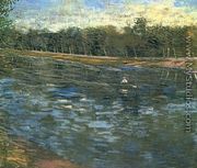 The Seine With A Rowing Boat - Vincent Van Gogh