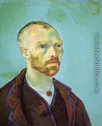 Self Portrait (Dedicated To Paul Gauguin) - Vincent Van Gogh