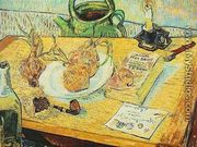 Drawing Board Pipe Onions And Sealing Wax - Vincent Van Gogh