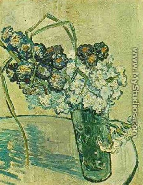 Glass With Carnations - Vincent Van Gogh