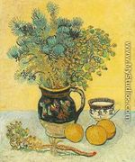 Majolica Jug With Wildflowers - Vincent Van Gogh