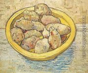 Potatoes In A Yellow Dish - Vincent Van Gogh