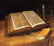 Still Life With Bible - Vincent Van Gogh