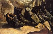Three Pairs Of Shoes - Vincent Van Gogh