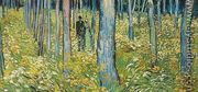 Undergrowth With Two Figures - Vincent Van Gogh