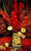 Vase With Red Gladioli II - Vincent Van Gogh