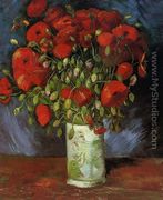 Vase With Red Poppies - Vincent Van Gogh