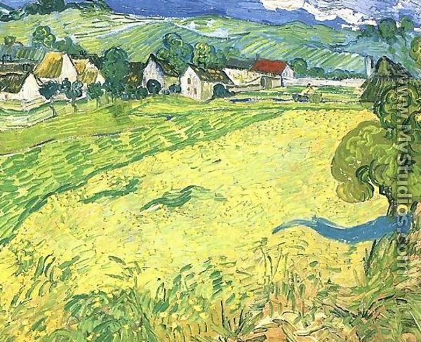 View Of Vessenots Near Auvers - Vincent Van Gogh