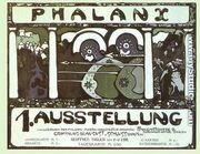 Poster For The First Phalanx Exhibition - Wassily Kandinsky