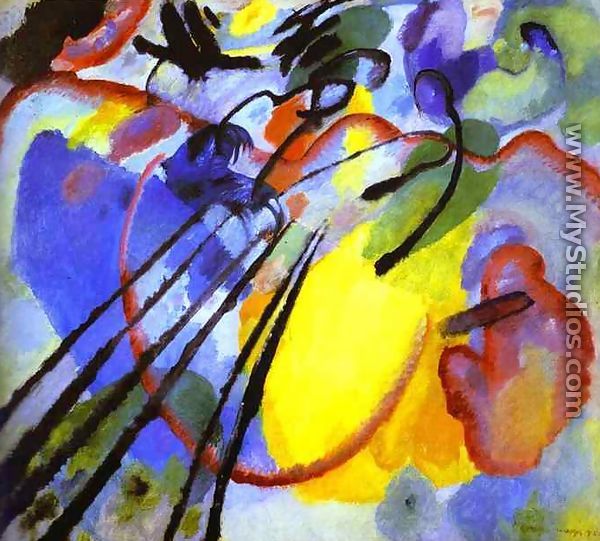 Improvisation 26 Oars - Wassily Kandinsky