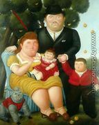 A Family Una Familia - Fernando Botero
