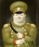 The Captain - Fernando Botero