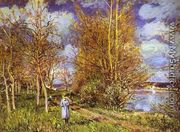 Small Meadows In Spring - Alfred Sisley