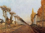 Chemin De La Machine Louveciennes - Alfred Sisley