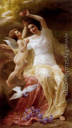 Venus And Cupid - Theophile Blanchard