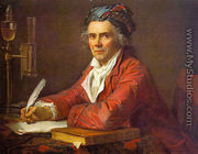 Portrait of Alphonse Leroy 1783 - Jacques Louis David