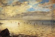 The Sea from the Heights of Dieppe 1852 - Eugene Delacroix
