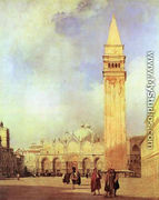Piazza San Marco   Venice - Richard Parkes Bonington