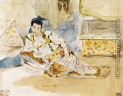 Mounay ben Sultan 1832 - Eugene Delacroix