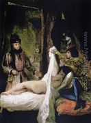 Louis d'Orleans Showing his Mistress 1825-26 - Eugene Delacroix