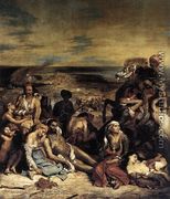 The Massacre at Chios (1) 1824 - Eugene Delacroix