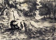 The Death of Ophelia 1843 - Eugene Delacroix
