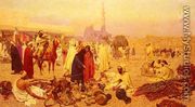 An Arabian Market - Giulio Rosati