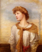 Portrait Of Miss Lilian Macintosh - George Frederick Watts
