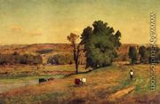 Landscape With Figure - George Inness