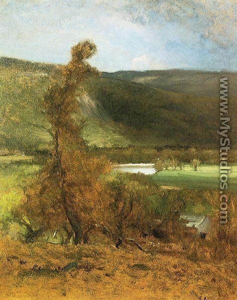 North Conway  White Horse Ledge - George Inness