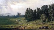 Landscape With Sheep - George Inness