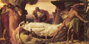 Hercules Wrestling With Death For The Body Of Alcestis - Lord Frederick Leighton