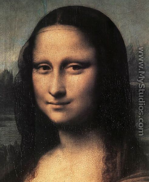 Mona Lisa  Detail - Leonardo Da Vinci