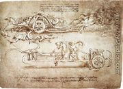 Assault Chariot With Scythes - Leonardo Da Vinci