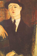 Portrait Of The Art Dealer Paul Guillaume - Amedeo Modigliani