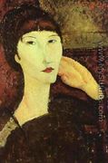 Adrienne   Woman With Bangs - Amedeo Modigliani