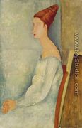 Portrait Of Jeanne Hebuterne In Profile I - Amedeo Modigliani