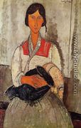Gypsy Woman With Child - Amedeo Modigliani
