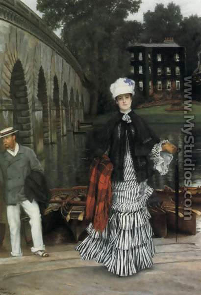 The Return From The Boating Trip - James Jacques Joseph Tissot