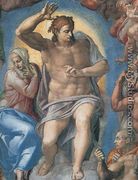 Last Judgement  Christ The Judge - Michelangelo Buonarroti